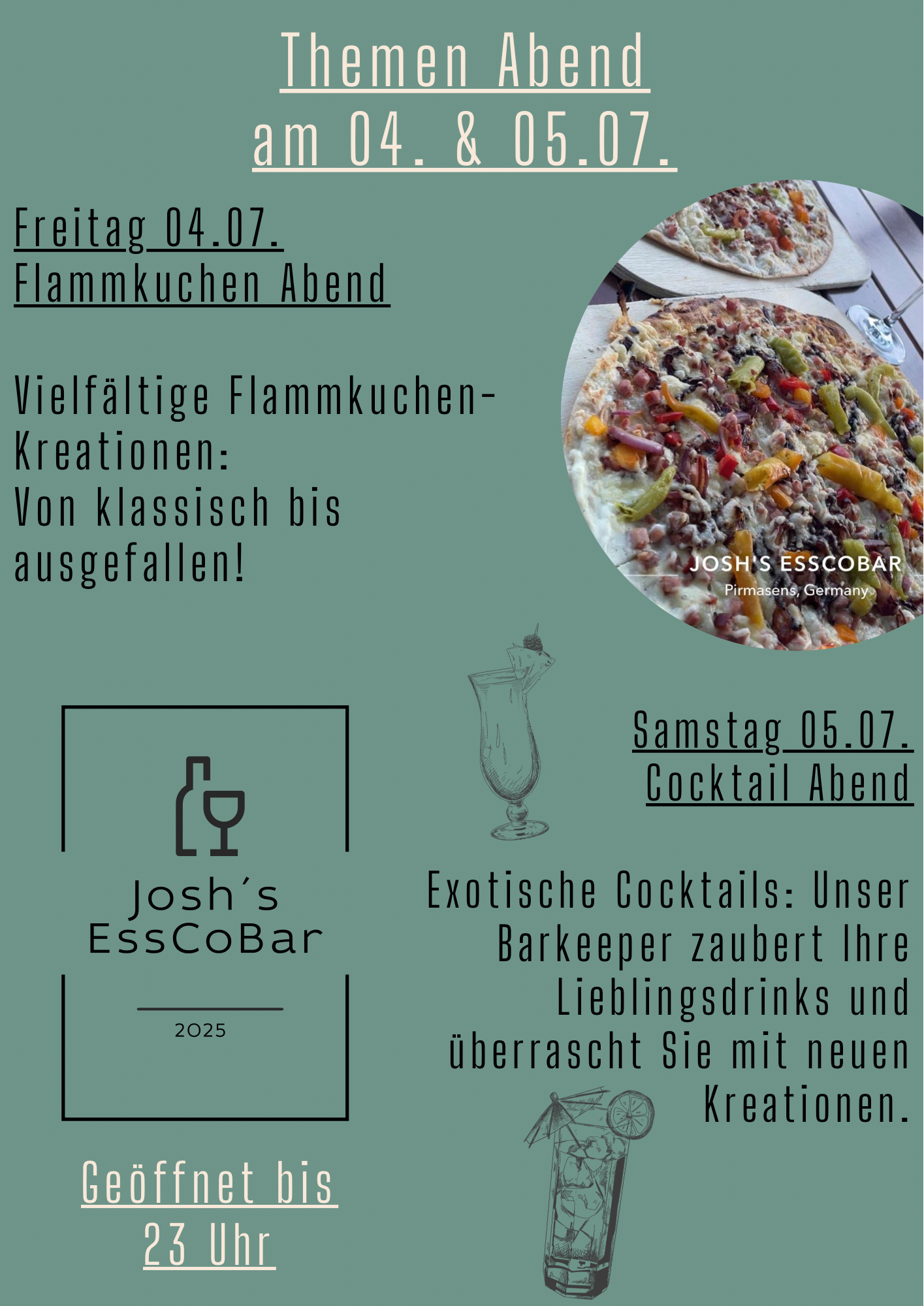 Kaffeeklatsch - Café & Bistro Pirmasens www.joshs-esscobar.de